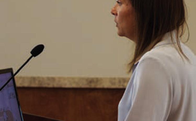 City Manager Erin Corbell began her tenure with Lampasas in November. She submitted a letter of resignation to the City Council on Tuesday during closed session. HUNTER KING | DISPATCH RECORD