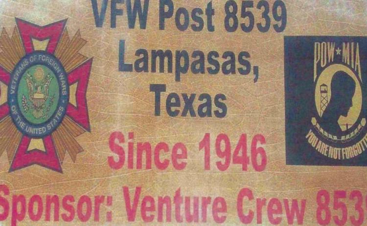 The Lampasas VFW post was renamed the Charles “Choc” Gillen post in 2013 to honor its first commander and a founding member. Courtesy photo