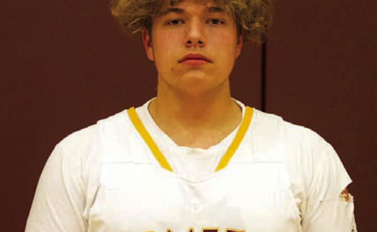 Name: Jacob Wooten Class: Senior Sport: Basketball and Football Favorite Movie: Forrest Gump Favorite Midnight Snack: Honey BBQ Twists Favorite Social Media: Snapchat Main Goal This Season: Win Them All