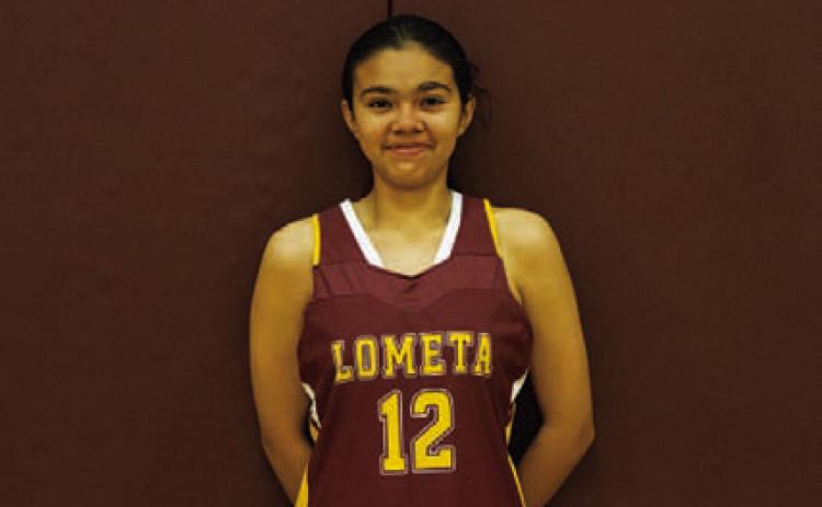 Name: Precious Hernandez Class: Junior Sport: Basketball and Tennis Favorite Teacher or Coach: Mrs. Blackburn Favorite Place in Town: N/A One Person You Look up To: My sister Main Goal This Season: To improve