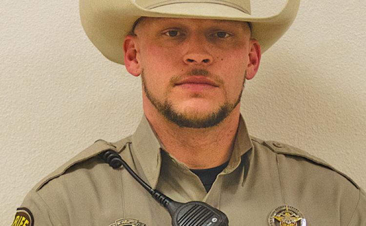 hunter king | Lampasas Dispatch Record Lampasas County Sheriff’s Deputy Jason Collins is credited with the rescue of a woman who was stranded in sub-freezing temperatures early last Friday morning.