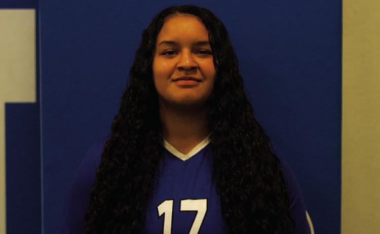 Name: Arianna Bermudez Class: Junior Sport: Soccer, Cross Country and Powerlifting Favorite Movie: The BFG Favorite Midnight Snack: Ice Cream Favorite Social Media: TikTok Main Goal This Season: Improve