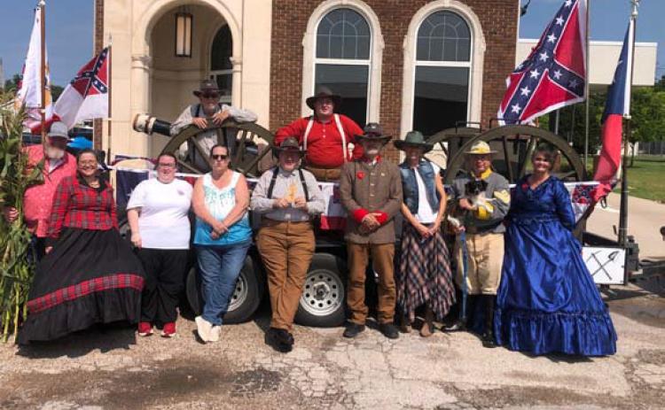 Saltworks Camp members and spouses participated in the Holland Corn Festival’s parade June 6, where their float garnered third-place recognition. The group plans to participate in the Aqua Boom festival in Kingsland before coming to Lampasas for the Spring Ho Festival. courtesy photo