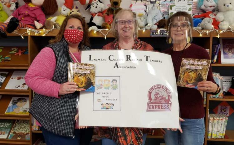 Books distributed to Hanna Springs students