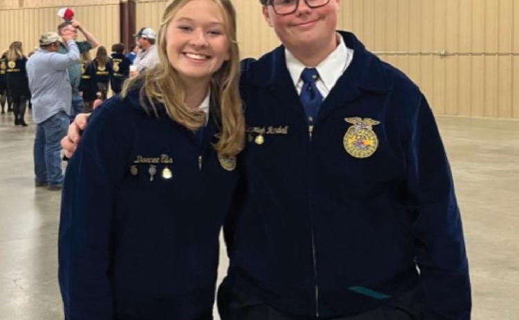LHS students named district officers