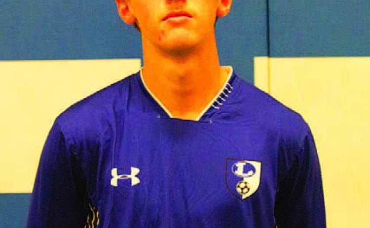 Name: Parker Boykin Class: Senior Sport: Soccer and Cross Country Favorite Teacher or Coach: Both Burnsides Favorite Place in Lampasas: Gabriel Allison’s House One Person You Look Up To: My dad Main Goal This Season: Win district
