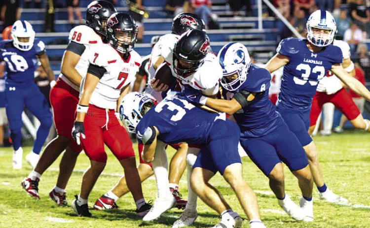 Tate Langford (31) and Elijah Calderon (8) have been leaders for the Badger defense so far in 2024. HUNTER KING | DISPATCH RECORD