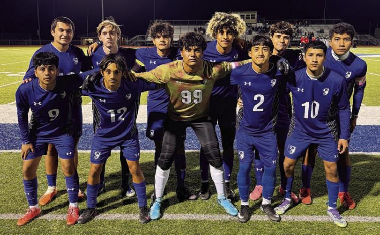 COURTESY PHOTO Badger soccer poses for a photo ahead of Tuesday’s match against Copperas Cove.