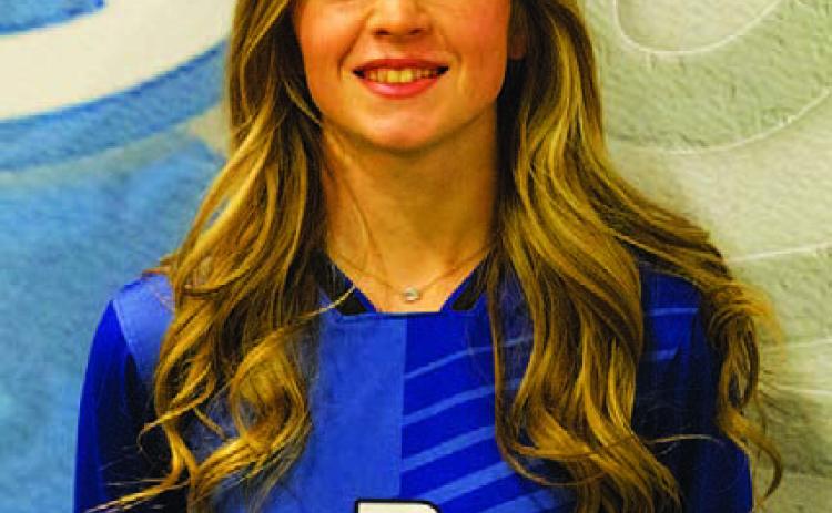 Name: Brylie Centunzi-Sanchez Class: Junior Sport: Soccer and Cross Country Favorite Teacher or Coach: Vanliew Favorite Place in Lampasas: Taco Bell One Person You Look Up To: My mom Main Goal This Season: Win