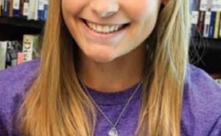 Kyndal Moyer has been recognized as a Distinguished Scholar Athlete. FILE PHOTO