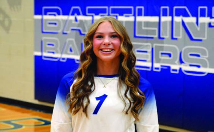 Name: Aimee Weinheimer Class: Sophomore Sport: Volleyball Favorite Athlete: Lexi Rodriguez Favorite Hobby: Lifting Favorite Food: Chips and queso Favorite Movie: Top Gun