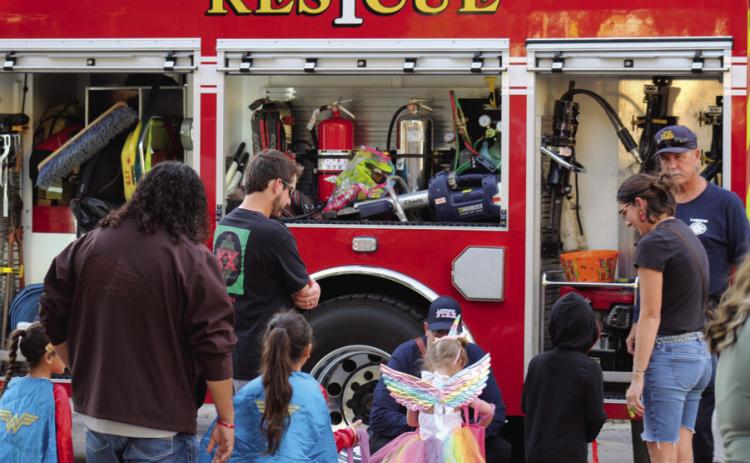 FILE PHOTO First responders like the Lampasas Fire Department will be at Vision Lampasas’ Squared Silly on Oct. 31.