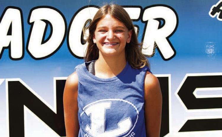 Name: Madelynn White Class: Freshman Sport: Tennis Favorite Teacher or Coach: Mrs. Bender Favorite Place in Lampasas: The tennis courts One Person You Look Up To: My dad Main Goal This Season: Number two on varsity