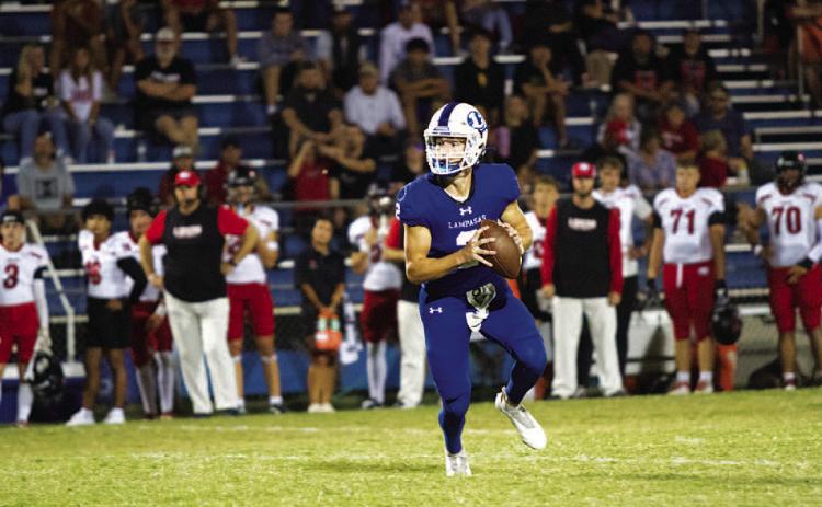 Bryson Roberts got his first start at quarterback last season against Lorena. HUNTER KING | DISPATCH RECORD