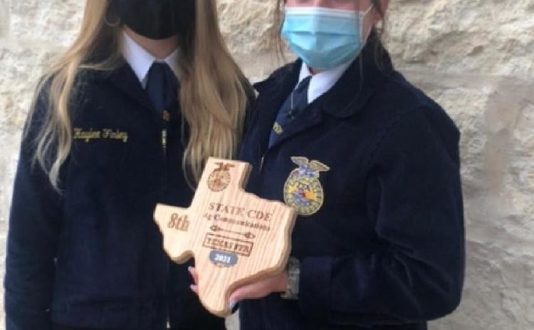 Ag Communications team places at state