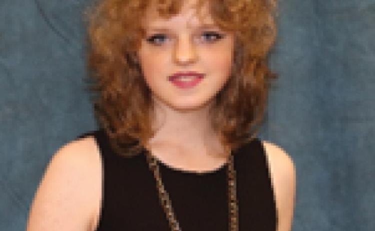 Katelyn Martin was among 24 area 4-H members named as a Gold Star Award winner during the annual District 7 4-H awards banquet in Coleman. courtesy photo