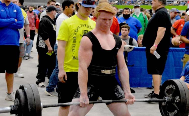 Westen Reid placed seventh in the 198 weight class, and he outlifted the silver medalist in bench press and deadlift but not squat. JEFF LOWE | DISPATCH RECORD