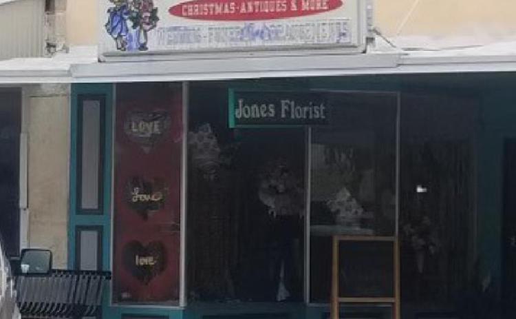 The Jones Florist storefront is shown before its recent update. MONIQUE BRAND | DISPATCH RECORD