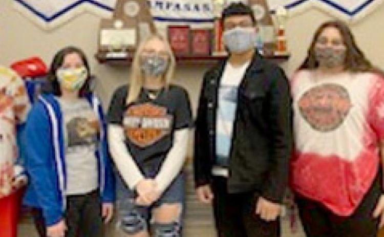 LHS students who advanced to the area auditions were Thomas Kirk, Calie Hensley, Megan Flick, Devyn Martinez, Cayson Kirkpatrick and Tommy Bushong. Not pictured: Jackson Lillard. COURTESY PHOTO