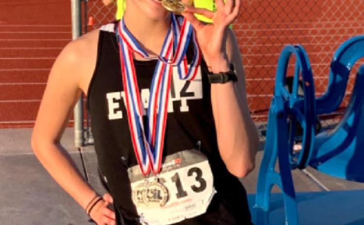Evant runner places at state meet