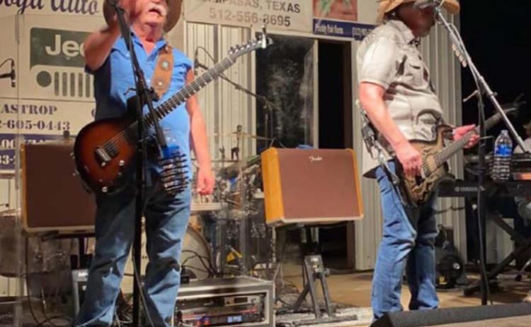 In Lampasas for a mid-week concert