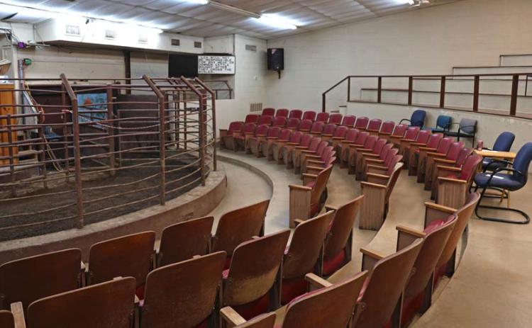 The once-full seats are now empty, as Lampasas Cattle Auction ends its run of 65 years in business. joycesarah mccabe | dispatch record