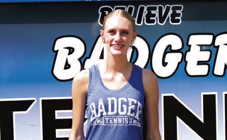 Name: Leah Phillips Class: Senior Sport: Tennis, Cross Country and Track Favorite Teacher or Coach: Coach Peiser Favorite Place in Lampasas: The tennis courts One Person You Look Up To: My mom Main Goal This Season: Make it to state
