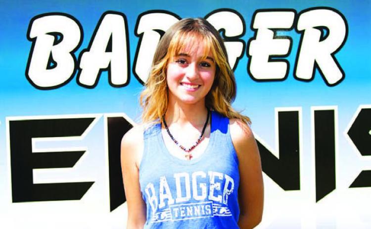 Name: Jetzalie Guzman Class: Senior Sport: Tennis Favorite Teacher or Coach: Coach Peiser Favorite Place in Lampasas: The park One Person You Look Up To: My dad Main Goal This Season: Move up the ranks