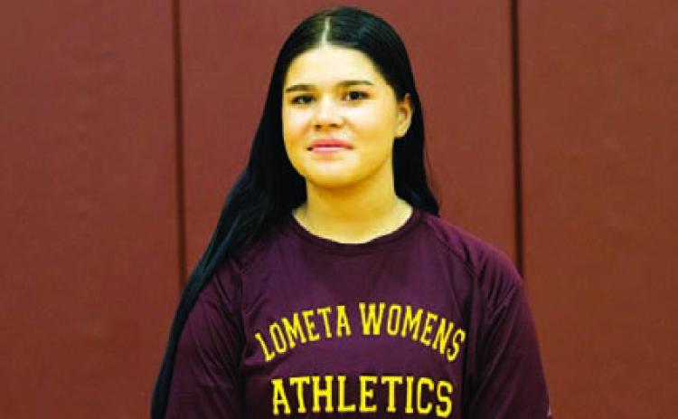 Name: Elaina Faulstich Class: Sophomore Sport: Volleyball, Basketball, Tennis and Track Favorite Teacher or Coach: Mrs. Sawyer Favorite Place in Town: N/A One Person You Look Up To: Selie Hodge Main Goal This Season: To improve