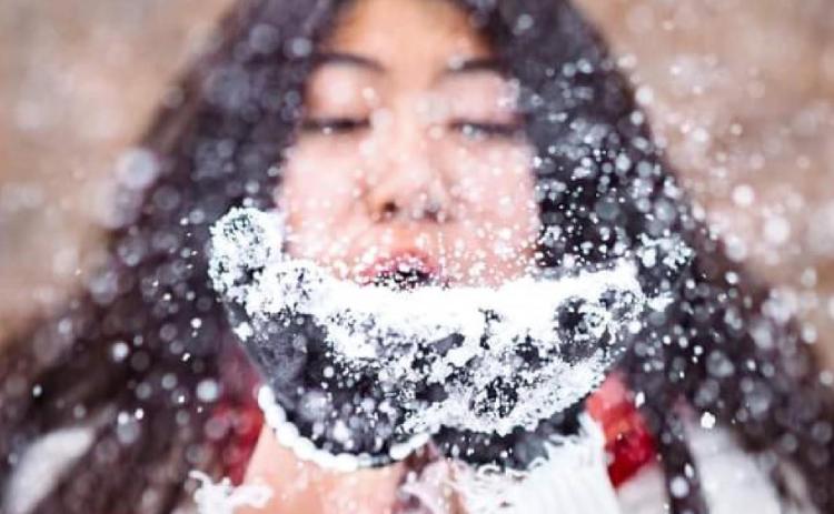 Lampasans enjoy a few snow days