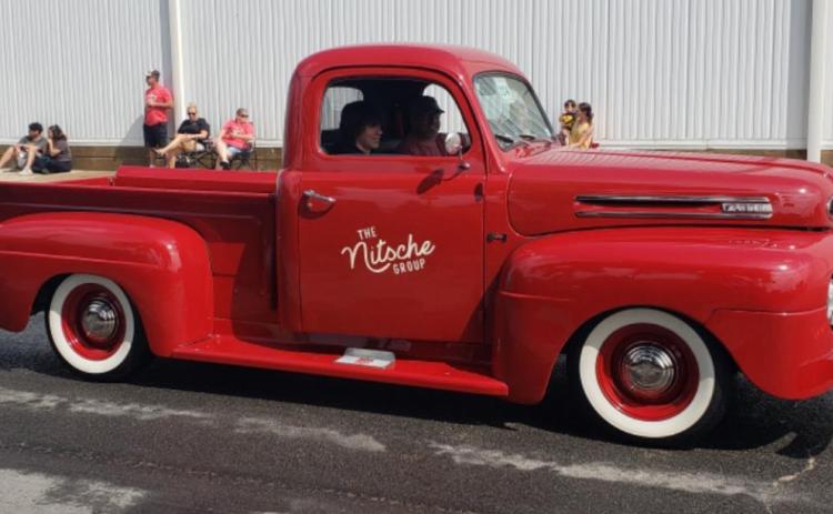 Riding in classic style for festival
