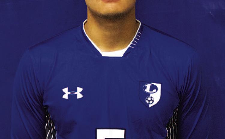 Name: Moises Rodriguez Class: Senior Sport: Soccer Favorite Teacher or Coach: Mr. Vanliew Favorite Place in Lampasas: The 580 Sports Complex One Person You Look Up To: My dad Main Goal This Season: Win district