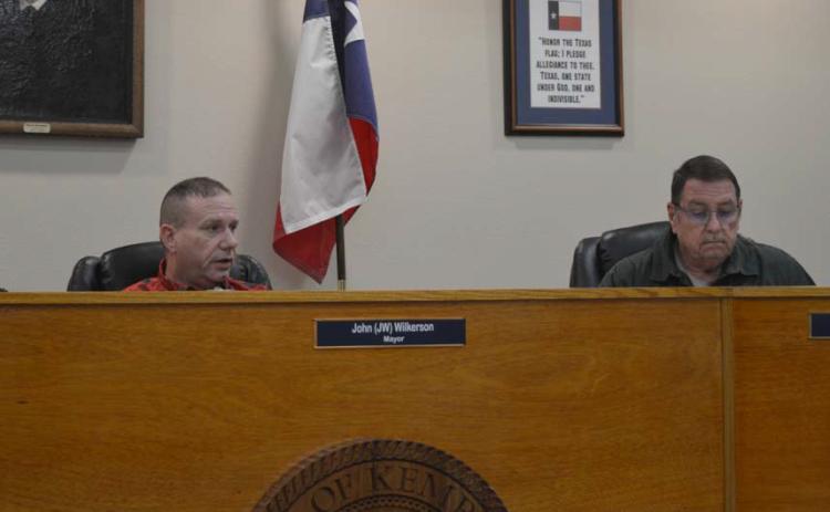 Mayor John Wilkerson said sales tax revenues can be utilized to make improvements to Pecan Street and Pedernales Lane, although there is not enough revenue to also work on Pecos Lane. Erick Mitchell | Dispatch Record