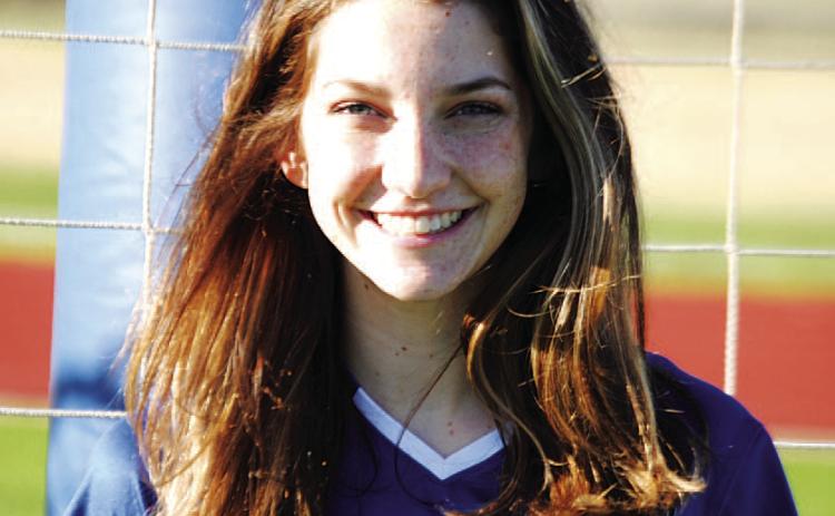 Nyla Long has been a leader for the Lady Badger soccer team the last couple of years. FILE PHOTO