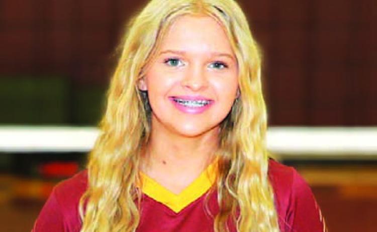 Name: Kari Greiner Class: Sophomore Sport: Volleyball Favorite Movie: The Lorax Favorite Midnight Snack: Oreos Favorite Social Media: None Main Goal This Season: To Get Better