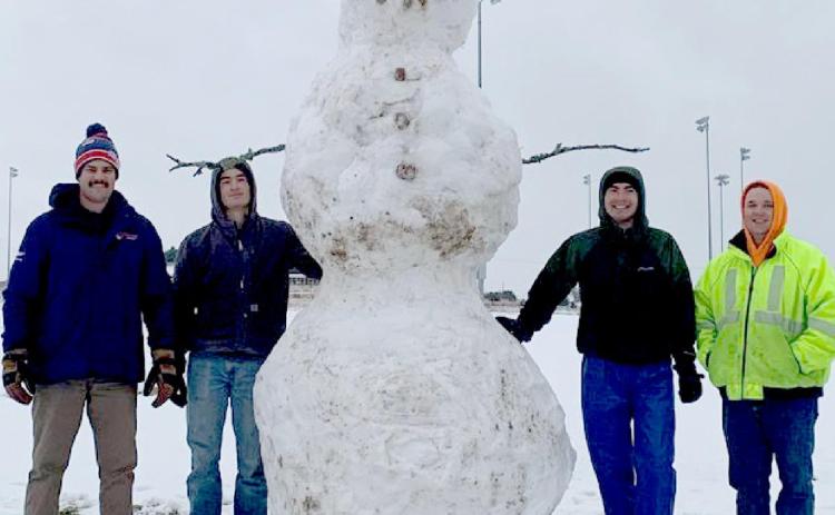Snow falls in county for second time in 2021
