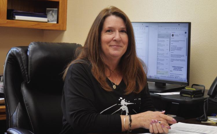 ERICK MITCHELL | DISPATCH RECORD Lampasas ISD’s Joni Summers will retire this June after 34-plus years in the district.