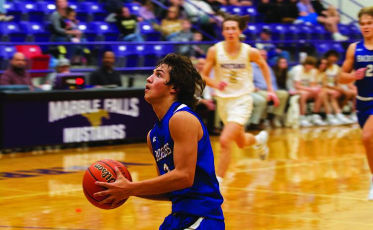 AJ Rosales scored nine points last Friday, the second-leading scorer on the night. HUNTER KING | DISPATCH RECORD