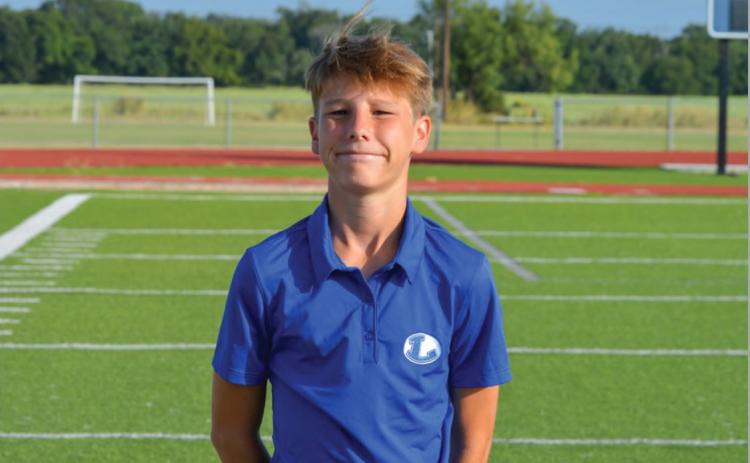 Name: Hudson Clark Grade: Freshman Sport: Golf Favorite Athlete: Scottie Scheffler Favorite Hobby: Golf And Fishing Favorite Food: Spaghetti Favorite Movie: Utopia