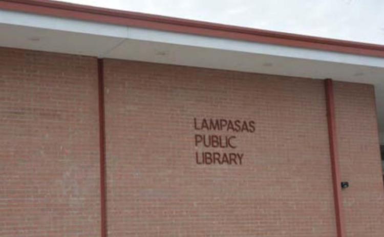The Lampasas Public Library will receive federal funds it can use for projects such as new signage. MONIQUE BRAND | DISPATCH RECORD