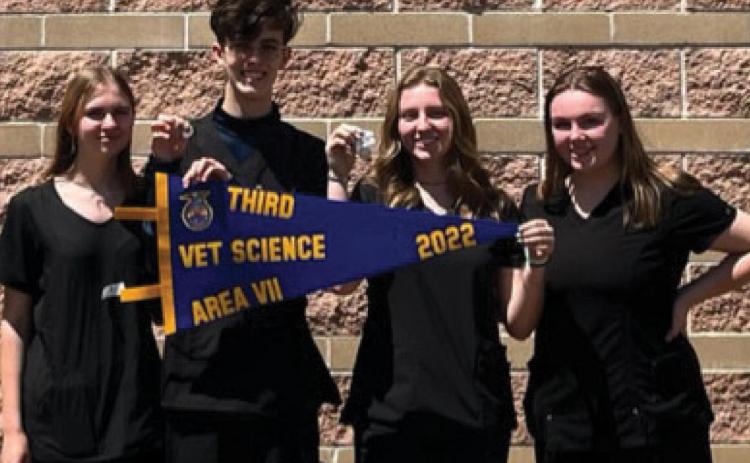 FFA students qualify for state competition