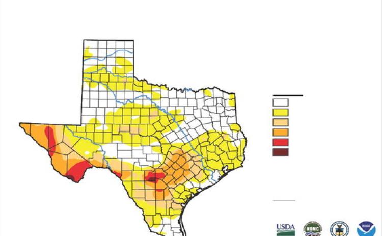 Lampasas County moves to ‘abnormally dry’ on drought map