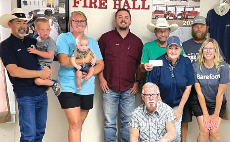 Donation made to support Adamsville VFD