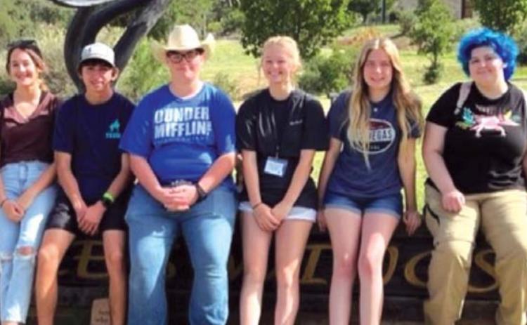 FFA members attend leadership camp