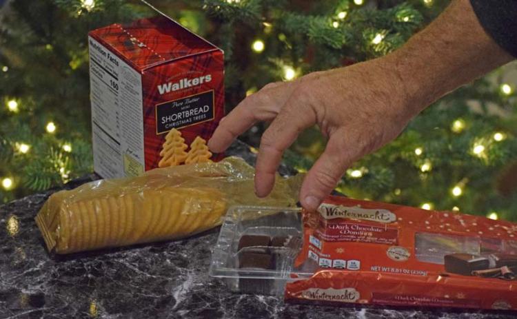 Leaving treats out and easily accessible during the holiday season is a temptation for snacking. Putting treats away and out of sight can help keep your diet -- and your blood sugar! -- in check. alexandria Randolph | Dispatch record