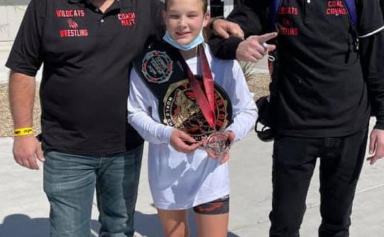 Martell places at Terminator world wrestling champions