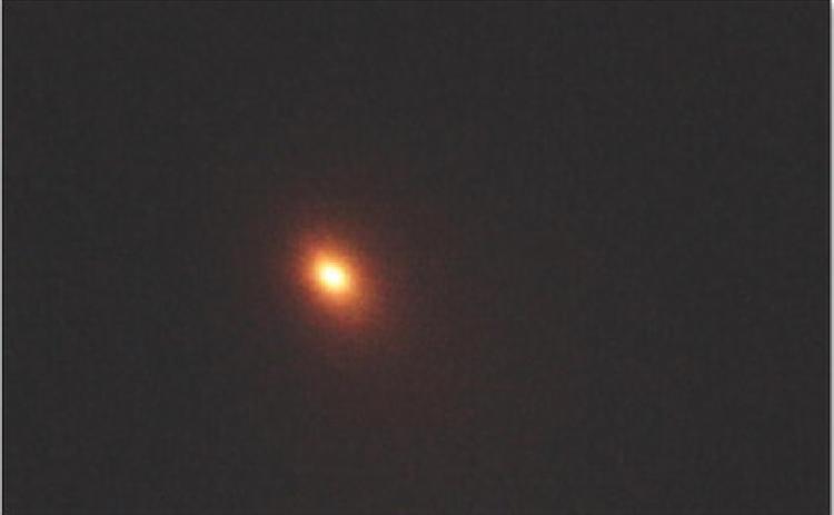 Sun goes dark during eclipse