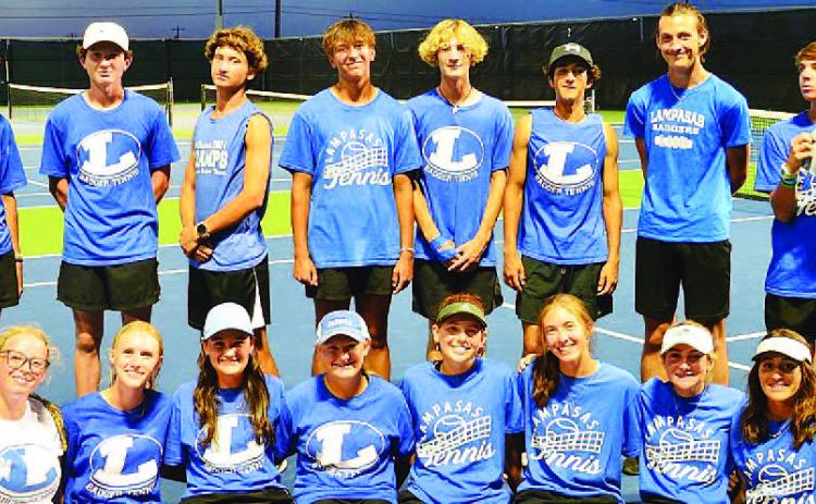 COURTESY PHOTO | KENNETH PEISER The Badgers pose for a photo after their win over Copperas Cove last week.