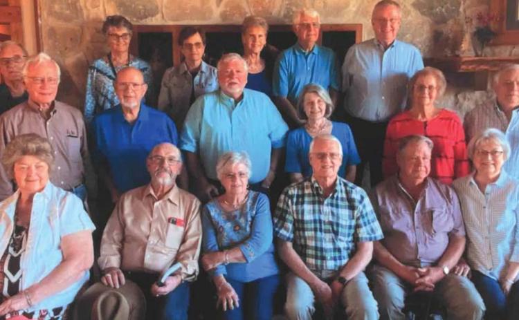 Classmates hold reunion at Casbeer home