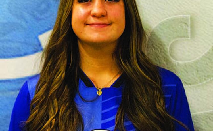 Name: Ryleejo Westra Class: Senior Sport: Soccer Favorite Teacher or Coach: Mrs. Vanliew Favorite Place in Lampasas: HTeao One Person You Look Up To: Mrs. Vanliew Main Goal This Season: Better passing